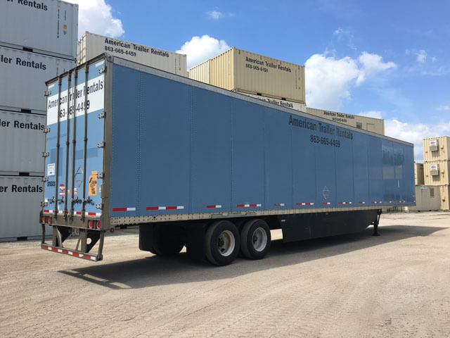 53' Storage Trailer for rent